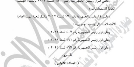 بعد تولي رئاسة الهيئة العامة للاستعلامات..من هو السفير علاء يوسف