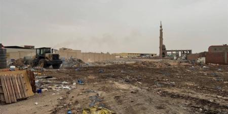 حملة كبرى لاسترداد 4 آلاف متر مربع من الأراضي بالبحر الأحمر