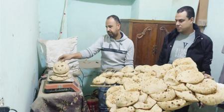 ضبط دقيق مدعم وتحرير 115 محضرا ضد المخابز بالفيوم