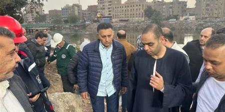 جهود مكثفة لاحتواء ازمة بقعة زيت ترعة الاسماعيلية بمحافظة القليوبية