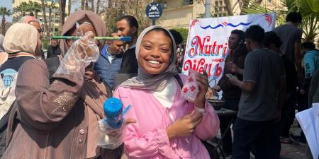 تنظيم فعالية تعزيز الوعي البيئي لدى طلاب قصر العيني