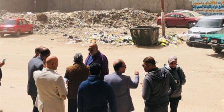 محافظ الدقهلية يتفقد مستوى النظافة بحي غرب المنصورة