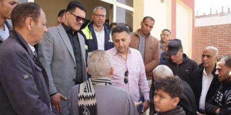 محافظ القليوبية يتفقد محطة مياه "مرصفا" ببنها للتأكد من جودة المياه بالمنازل