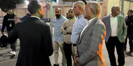 وزير البترول وقيادات النقابة العامة يستقبلون جثمان الشهيد المهندس حسام صادق «بتروجت» بمطار القاهرة