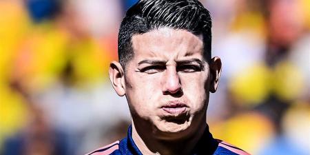 رودريجيز يواجه خطر الغياب عن كأس العالم مع منتخب كولومبيا