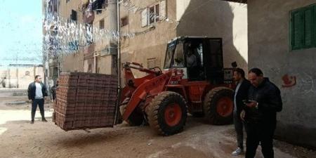 منيا القمح: استكمال تطوير الشوارع الداخلية وتركيب بلاط الإنترلوك