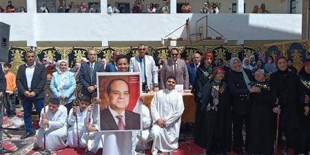 تحت شعار "مصر المستقبل".. فعاليات حفل تقييم العروض الرياضية لإدارة شرق طنطا التعليمية