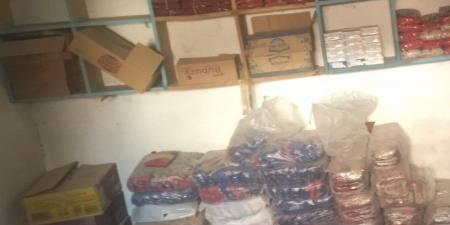 ضبط 2652 عبوة سلع تموينية مدعمة تم تجميعها بالفيوم