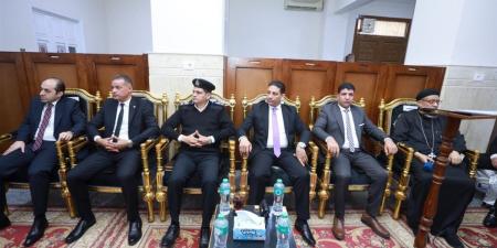 محافظ كفرالشيخ يشهد احتفال عيد القيامة المجيد نائبًا عن الرئيس السيسي