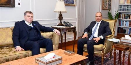 وزير الخارجية يبحث مع رئيس البرلمان الاستوني قضايا المنطقة وملف الأمن المائي