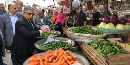 محافظ الدقهلية يتفقد سوق كفر البدماص بالمنصورة