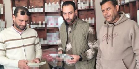 ضبط 105 عبوة مستلزمات طبية أدوية بيطرية منتهية الصلاحية بالبحيرة