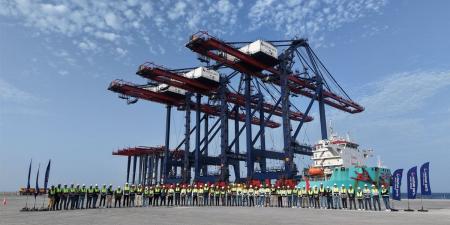 استكمال أعمال البنية الفوقية للمحطة متعددة الأغراض سفاجا 2