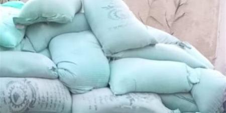 ضبط 2 طن و100 كجم دقيق مدعم قبل تهريبه للسوق السوداء بالفيوم