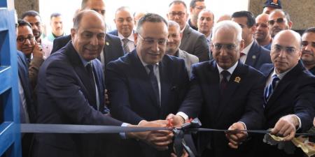 وزير التعليم العالي ومحافظ المنيا ورئيس جامعة المنيا يفتتحون مستشفى استقبال ورعاية الأطفال بجامعة المنيا بتكلفة 300 مليون جنيه
