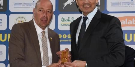 وزير الرياضة يشهد مؤتمر الإعلان عن استضافة مصر للمرحلة الأولى من كأس العالم للخماسي الحديث