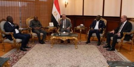 وزير الإنتاج الحربي يستقبل وفد جمهورية أفريقيا الوسطى لبحث التعاون المشترك
