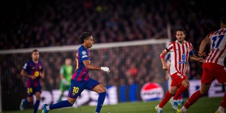 برشلونة ضد اتلتيكو مدريد .. الفريق الكتالوني يسقط بثنائية في كامب نو