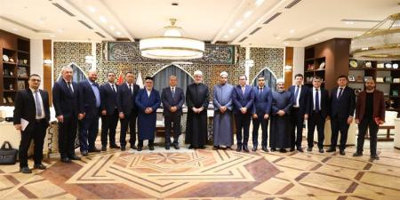 مفتي الجمهورية يستقبل وفدًا رفيع المستوى من أوزبكستان