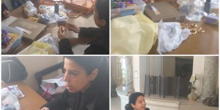 ورشة الفنون الجلدية بمكتبة القاهرة الكبرى تواصل فعالياتها برعاية وزارة الثقافة