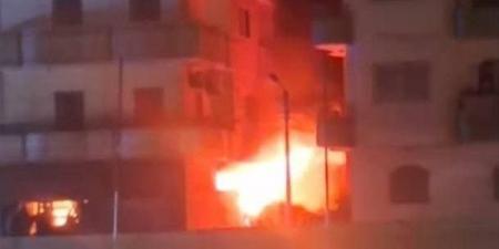 السيطرة على حريق مخزن مواد غذائية في سنورس بالفيوم