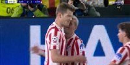 برشلونة ضد أتلتيكو مدريد.. ملخص اهداف ونتيجه مباراة برشلونة واتلتيكو مدريد في دوري ابطال اوروبا بعد مرور 80 دقيقة