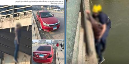 خاص| السبب وراء شنق شاب لنفسه أعلى كوبري المظلات بشبرا الخيمة