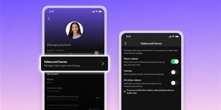 سبوتيفاي تمنحك أخيراً ما طلبته.. إيقاف كل مقاطع الفيديو دفعة واحدة