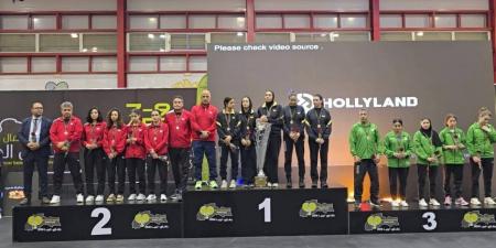 منتخب مصر يتصدر بطولة شمال إفريقيا لتنس الطاولة