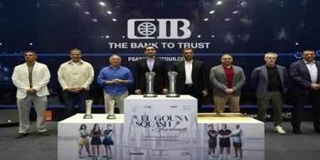 وزير الرياضة يشهد ختام النسخة الـ14 لبطولة الجونة الدولية للاسكواش