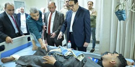 استقرار الحالة الصحية لجميع مرضى طوارئ قصر العيني