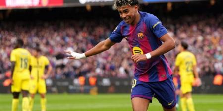 لامين يامال يهدد رقم رونالدو في الدوري الإسباني