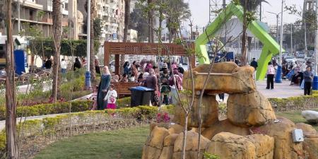 أطفال الدقهلية يحتفلون بـشم النسيم في حدائق والمتنزهات