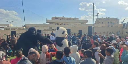 الفنون الشعبية والأراجوز والساحر أبرز مظاهر شم النسيم بمراكز شباب كفرالشيخ