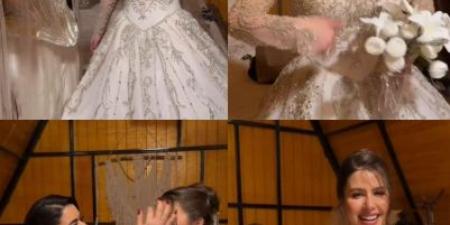 زفاف البلوجر سلمى عبد العزيز يخطف الأنظار على مواقع التواصل