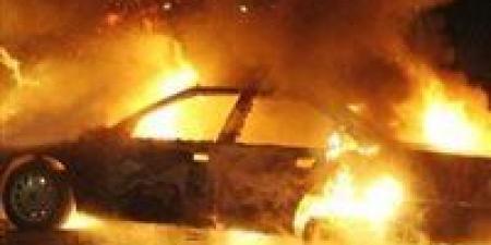 سيارته تفحمت.. التصريح بدفن جثمان سائق لقي مصرعه في حادث على طريق السويس