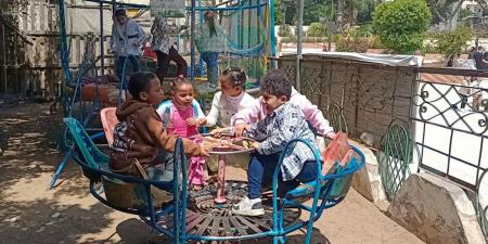 إقبال كبير على حدائق ومتنزهات دسوق في احتفالات شم النسيم بكفر الشيخ