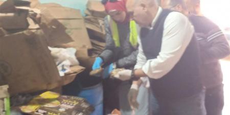 ضبط طن ونصف كيلو أسماك ورنجة وفسيخ فاسدة في القليوبية