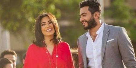 لو خايفة.. تامر حسني يشعل حماس الجمهور بذكرياته مع شيرين عبد الوهاب