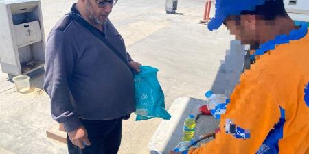 ضبط 639 لتر بنزين تم تجميعه بمحطة وقود بالفيوم