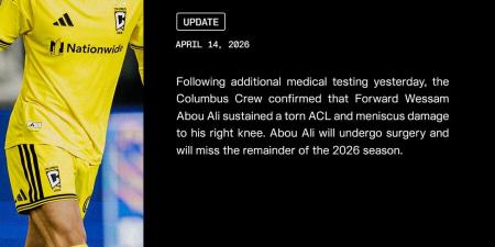 الاتحاد الفلسطيني يساند نجمه المصاب: عُد أقوى يا وسام