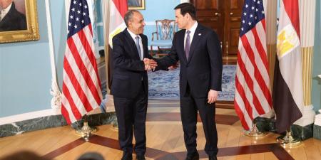 وزيرا خارجية مصر وأمريكا يبحثان تطورات المفاوضات مع إيران