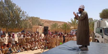 عبر المسرح المتنقل.. قرية المراقي بسيوة تستقبل قوافل قصور الثقافة