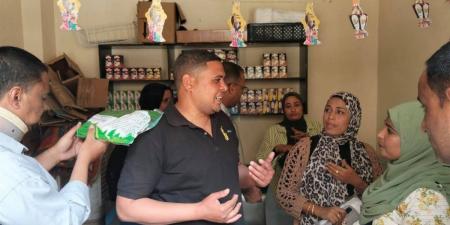 حملة تفتيشية لمتابعة صلاحية السلع واللحوم بمركز قوص