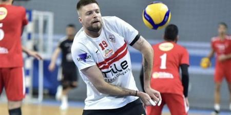 الزمالك يرد على أزمة محترف فريق الكرة الطائرة