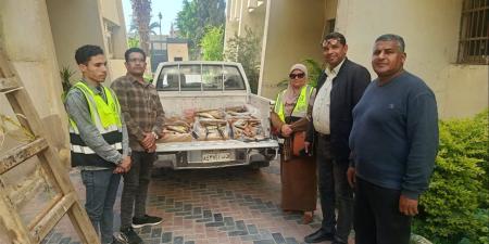 ضبط رنجة فاسدة داخل هايبر شهير بالفيوم خلال حملات تموينية