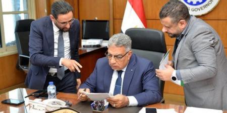 «مرزوق» يستقبل مدير منطقة الدقهلية لشركة غاز مصر