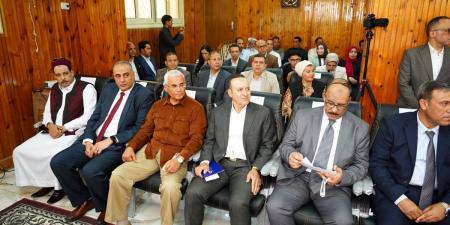 نائب محافظ مطروح يفتتح أعمال تطوير مستشفى الحمام المركزي