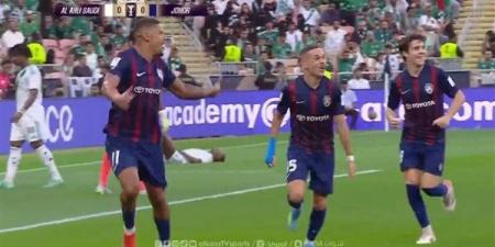 جوهور يتقدم على الأهلي السعودي بهدف مبكر