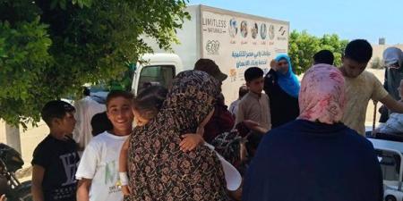 الكشف على 244 مواطناً وعلاج 450 رأس ماشية خلال قافلة سكانية بقرية 400 المغازي بالمحمودية